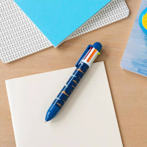 Rex London - Six Colour Pen - Sharks