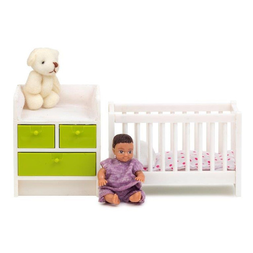 Lundby Doll's House - Crib & Change Table