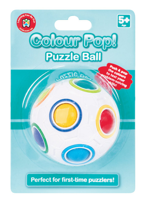 Learning Can Be Fun - Colour Pop Puzzle Ball