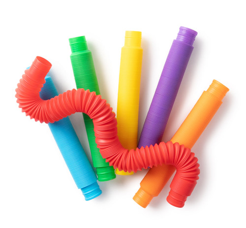 Sensory Sprouts - Rainbow Pull Pipes Sensory Sprouts - Rainbow Pull Pipes