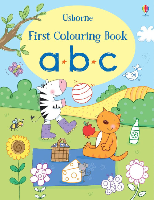 Usborne - First Colouring Book ABC