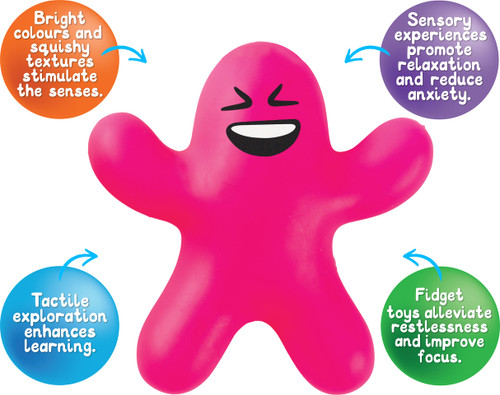 Sensory Sprouts - Squish Pal Pink Sensory Sprouts - Squish Pal Pink