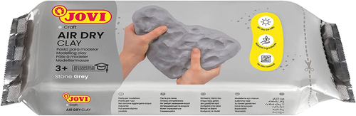 Jovi - Air Dry Clay Bar - 500g Grey