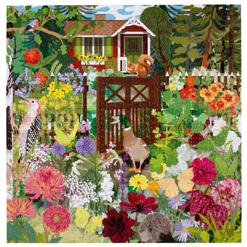 eeBoo 1000pc - Scandinavian Garden Puzzle