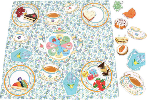 eeBoo - Tea Party Spinner Game *very minor box damage*