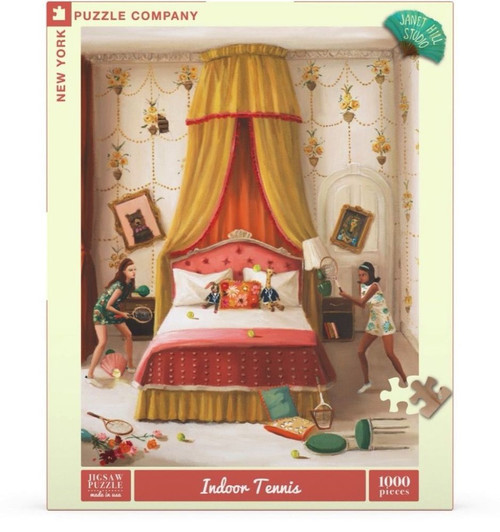 New York Puzzle Company 1000pc - Indoor Tennis