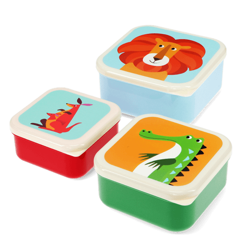 Rex London - Snack Boxes - Colour Creatures (Set of 3)