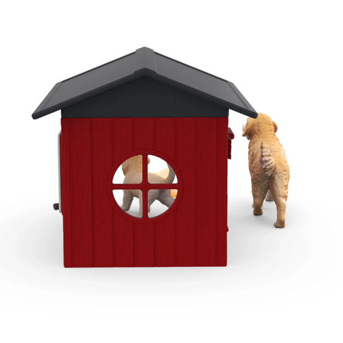 Schleich Farm Life - Dog Kennel with Golden Retrievers 42722