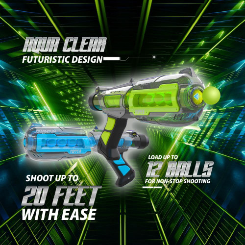 Popbro - Quantum Popper 12 balls - Green