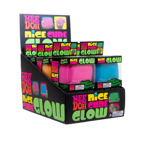 NeeDoh - Nice Cube Glow Pink
