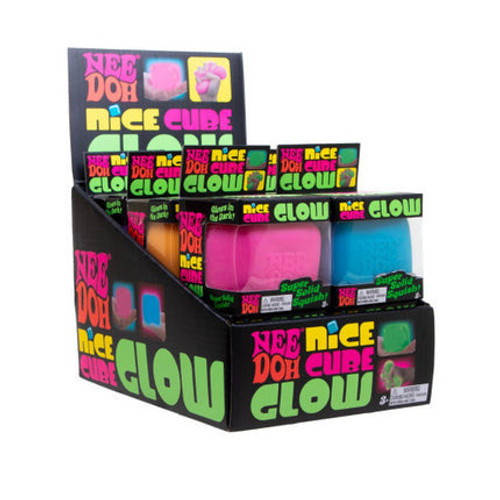 NeeDoh - Nice Cube Glow Orange