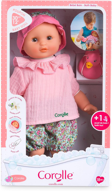 Corolle Mon Premier - Bébé Bath Coralie 30cm Doll NEW