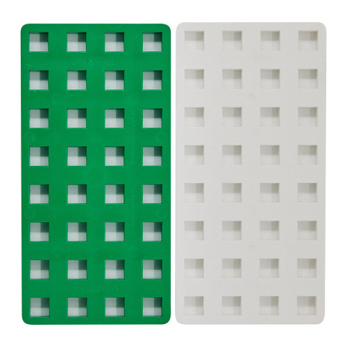 Plus-Plus - BIG - Green & White Baseplate Duo