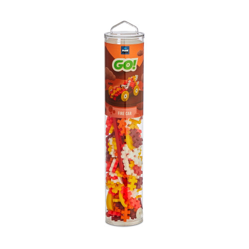 Plus-Plus - Colour Cars - Fire 200pc Tube