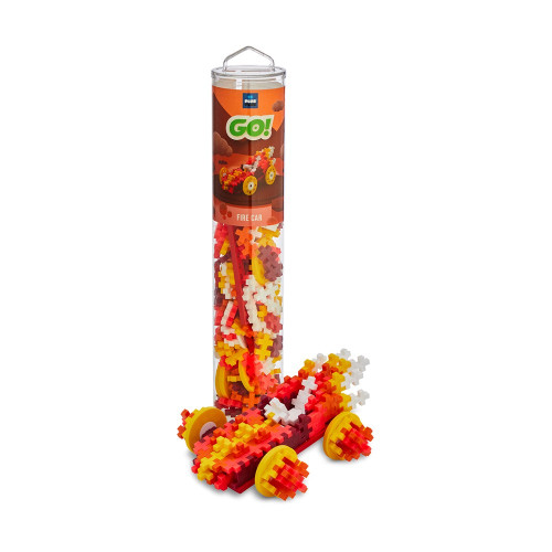 Plus-Plus - Colour Cars - Fire 200pc Tube
