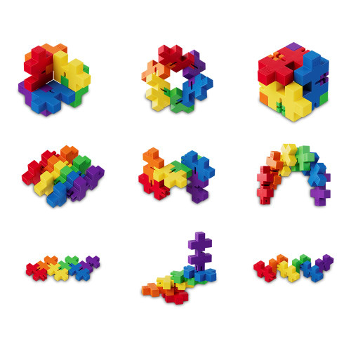 Plus-Plus - Hexel Fidget Toy - Spectrum Plus-Plus - Hexel Fidget Toy - Spectrum