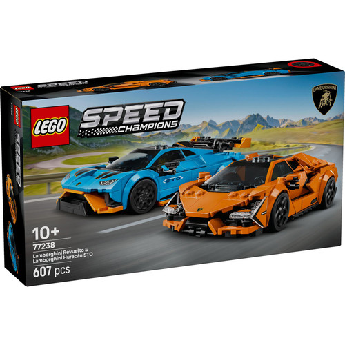 LEGO® Speed Champions - Lamborghini Revuelto & Huracán STO 77238
