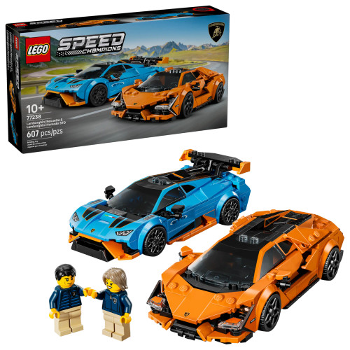 LEGO® Speed Champions - Lamborghini Revuelto & Huracán STO 77238