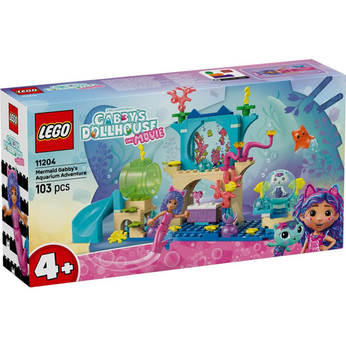 LEGO® Gabby's Dollhouse - Mermaid Gabby's Aquarium Adventure 11204