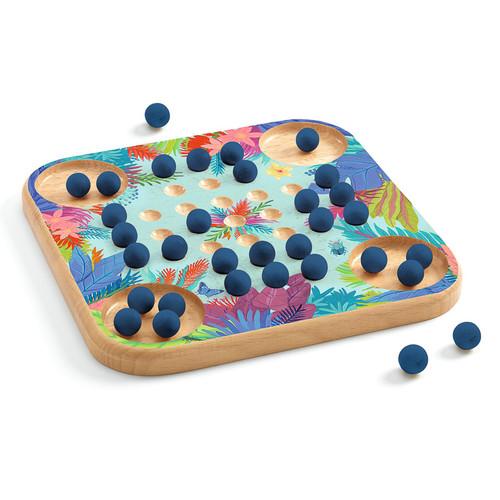 Djeco - Solitaire Wooden Game