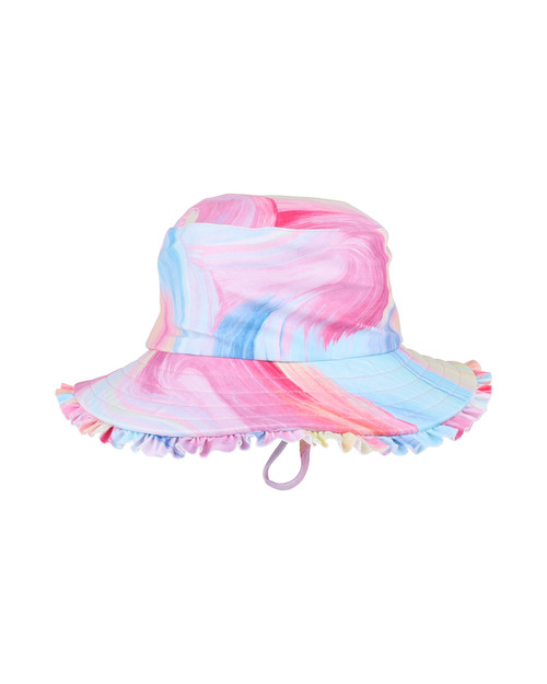Minihaha - Cali Swim Hat with Quick Release Neck Tie