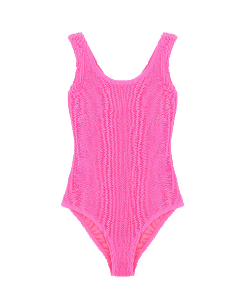 Minihaha - Koa Fluro Pink One Piece Swimsuit