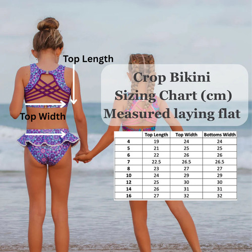 Fernleigh Avenue - Stevie Crop Bikini with Frill