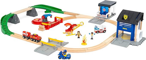 BRIO World - Rescue Team Train Set 36025