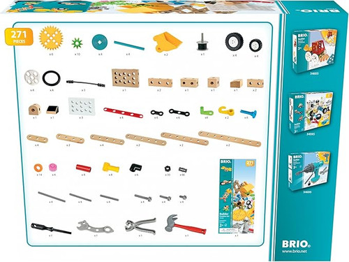BRIO Builder - Builder Creative Set 271 Piece 34606