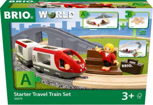 BRIO World - Starter Travel Train Set 36079