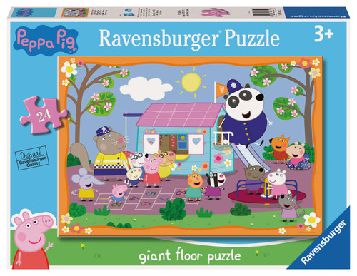 Ravensburger 24pc - Peppa Pig Clubhouse Giant Floor Puzzle