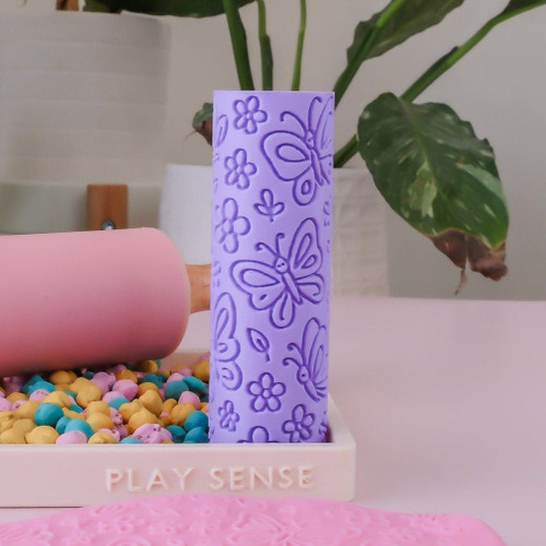 Play Sense - Eco Textured Roller - Butterfly Purple