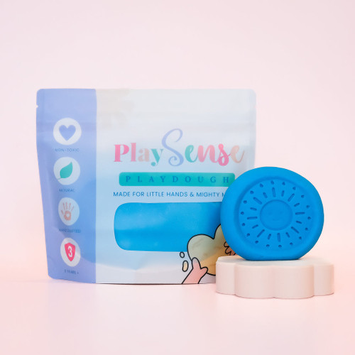 Play Sense - Dough - Bright Blue-Blue Slushie Scented