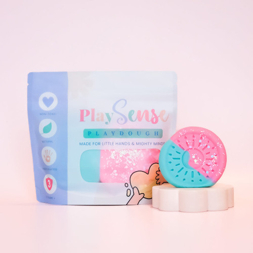 Play Sense - Glitter Dough Duo - Unicorn Dreams Cotton Candy Scented
