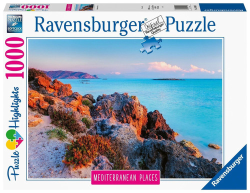 Ravensburger 1000pc - Mediterranean Greece Puzzle Ravensburger 1000pc - Mediterranean Greece Puzzle