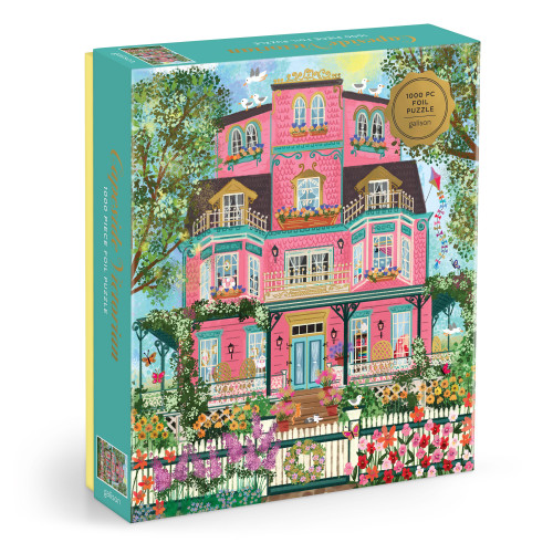 Galison 1000pc - Joy Laforme Capeside Victorian Foil Puzzle