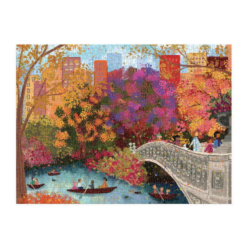 Galison 1000pc - Joy Laforme Autumn on Bow Bridge Puzzle