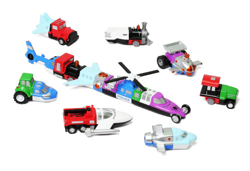 Popular Playthings - Micro Mix or Match - Vehicles Deluxe Set 2