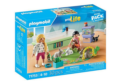 Playmobil - My Life - Starter Pack Rabbit Family 71753
