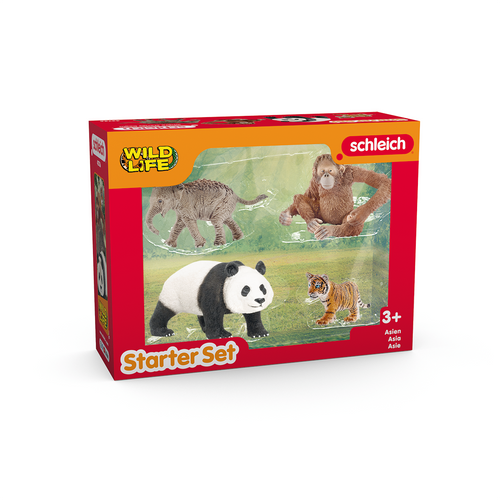 Schleich Wild Life - Asia Starter Set 42736
