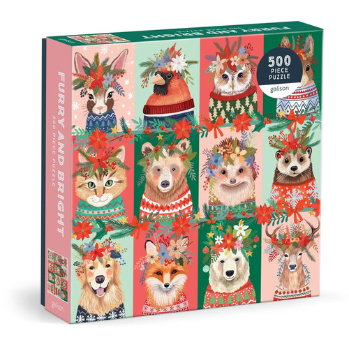 Galison 500pc - Furry and Bright Puzzle