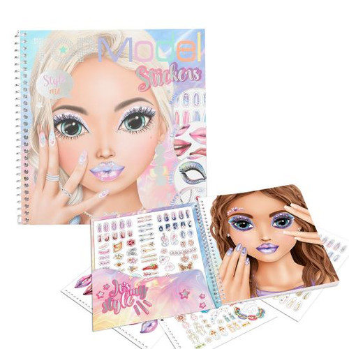 TOPModel - Dress Me Up Sticker Book - Face TOPModel - Dress Me Up Sticker Book - Face
