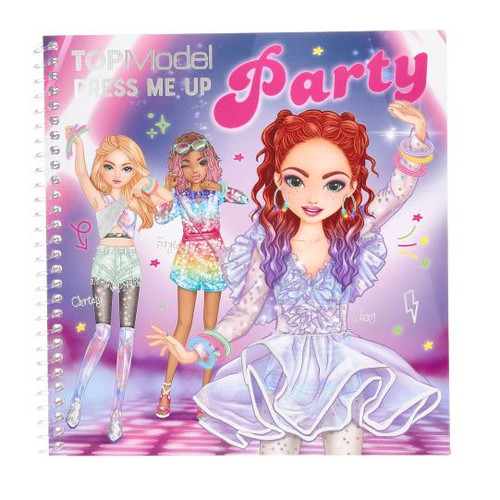 TOPModel - Dress Me Up Stickerbook - Party