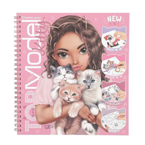 TOPModel - Create Your Kitty Colouring Book