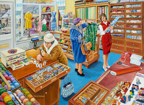 Ravensburger 500pc - The Haberdasher Puzzle Ravensburger 500pc - The Haberdasher Puzzle