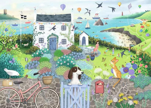 Ravensburger 1000pc - Coastal Cottage Puzzle