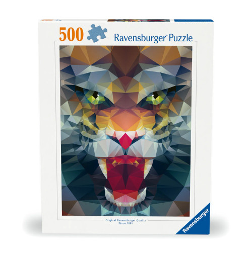 Ravensburger 500pc - Polygon Lion Puzzle