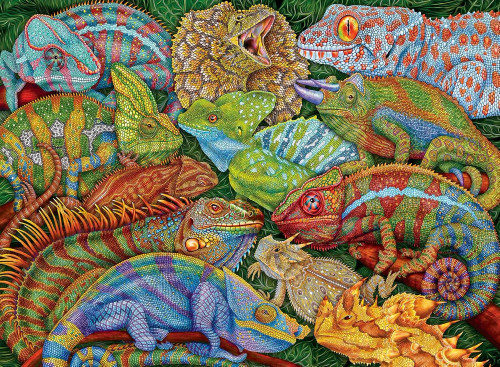 Ravensburger 300pc - Riveting Reptiles Puzzle