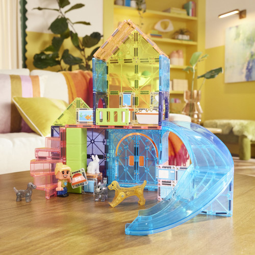 MAGNA-TILES - Pet Playhouse - 50 PIECE