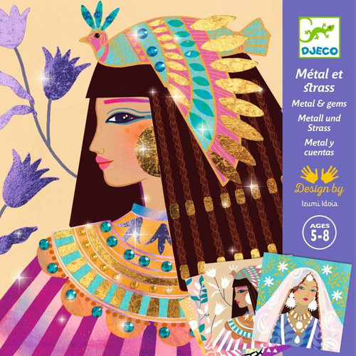 Djeco - Metal and Gems Precious Foil Pictures